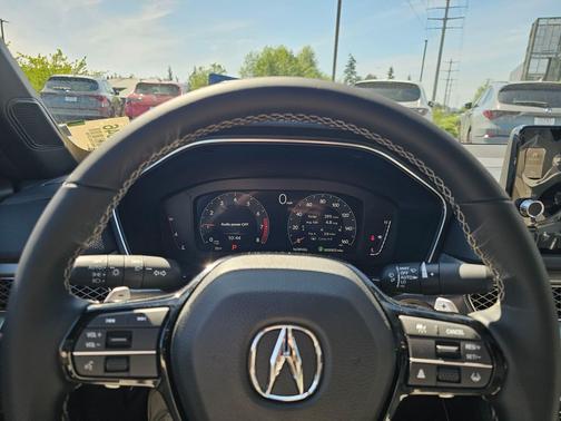 Platinum White Pearl 2026 Acura Integra FWD A-Spec with Technology