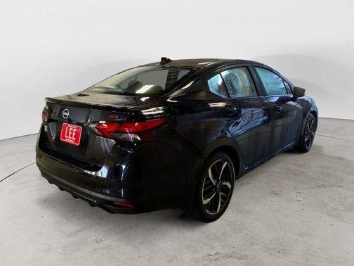Black 2025 Nissan Versa 1.6 SR