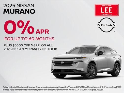 2026 Nissan Murano Platinum