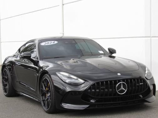 Obsidian Black Metallic 2024 Mercedes-Benz AMG GT 55 Base