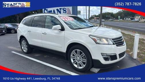 White 2015 Chevrolet Traverse 1LT