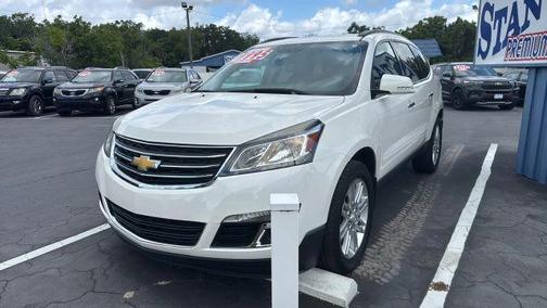 White 2015 Chevrolet Traverse 1LT