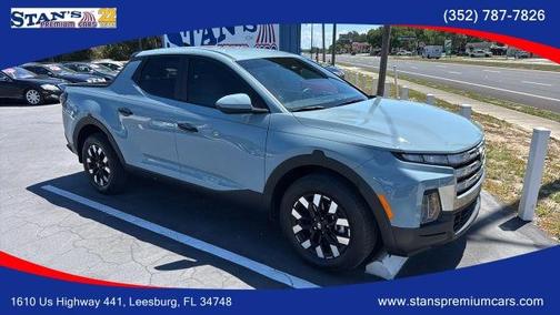 Blue 2025 Hyundai SANTA CRUZ SE