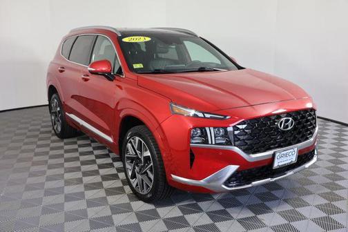 Calypso Red 2023 Hyundai SANTA FE Calligraphy