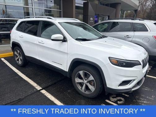 Bright White Clearcoat 2019 Jeep Cherokee Limited