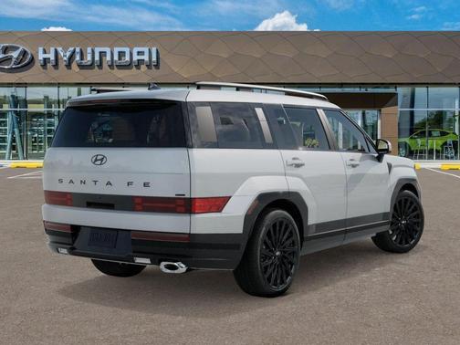 Serenity White 2026 Hyundai SANTA FE Calligraphy