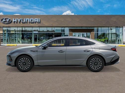 Portofino Gray 2026 Hyundai SONATA Hybrid SE