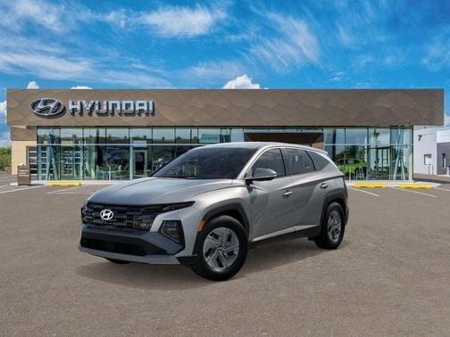 Shimmering Silver 2026 Hyundai TUCSON Hybrid Blue SE