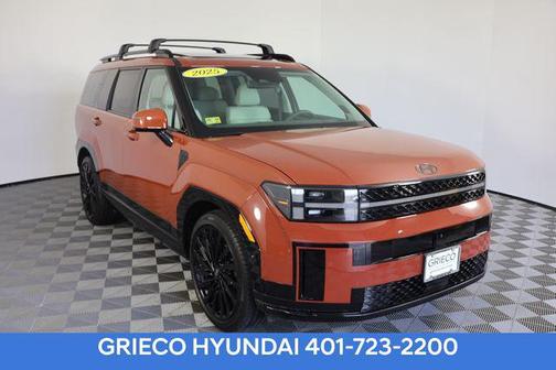 Terracotta Orange 2025 Hyundai SANTA FE Calligraphy