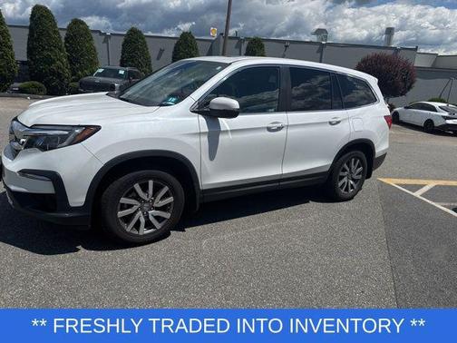 Platinum White Pearl 2022 Honda Pilot EX-L