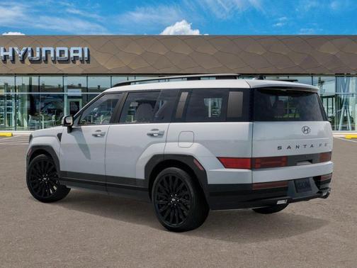 Serenity White 2026 Hyundai SANTA FE Calligraphy