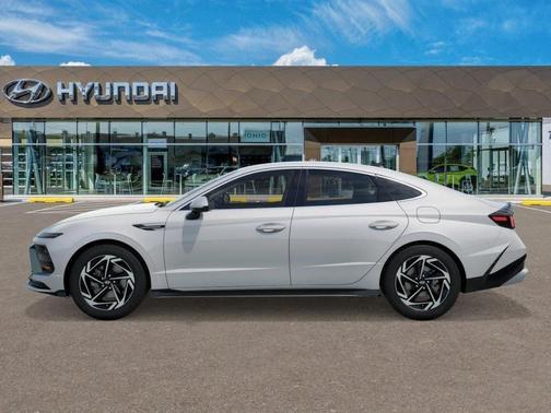 Serenity White 2026 Hyundai SONATA SEL