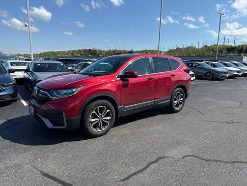 Radiant Red Metallic 2022 Honda CR-V EX
