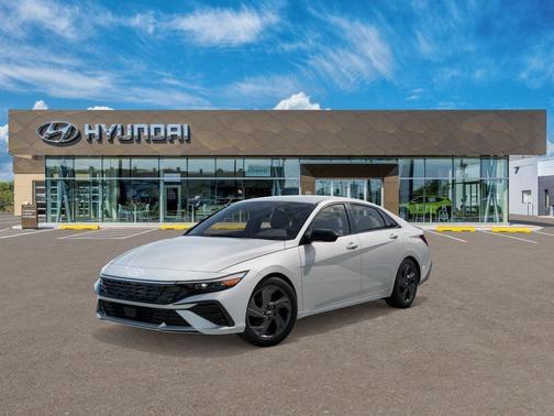 Serenity White 2026 Hyundai ELANTRA Sport