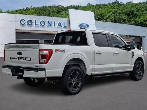 STAR WHITE METALLIC TRICOAT 2023 Ford F-150 LARIAT