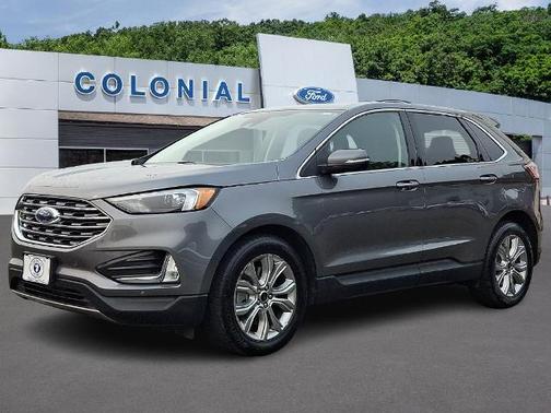CARBONIZED GRAY 2023 Ford Edge TITANIUM