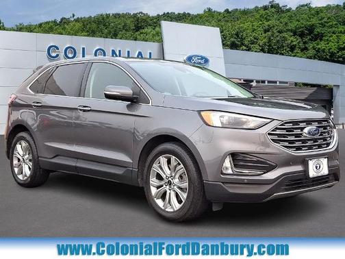 CARBONIZED GRAY 2023 Ford Edge TITANIUM