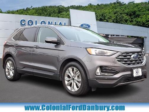 CARBONIZED GRAY 2023 Ford Edge TITANIUM