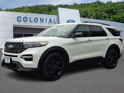 STAR WHITE MET TRI-COAT 2024 Ford Explorer ST