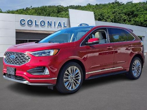RAPID RED TINTED CC 2023 Ford Edge TITANIUM