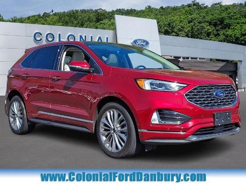 RAPID RED TINTED CC 2023 Ford Edge TITANIUM