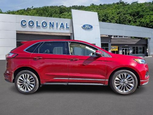 RAPID RED TINTED CC 2023 Ford Edge TITANIUM