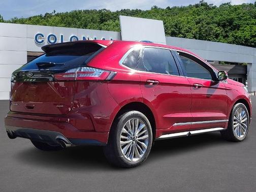 RAPID RED TINTED CC 2023 Ford Edge TITANIUM