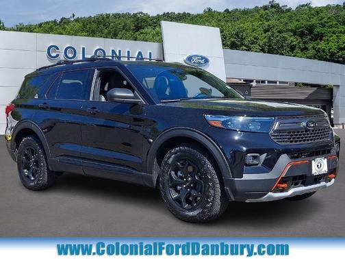AGATE BLACK METALLIC 2022 Ford Explorer TIMBERLINE