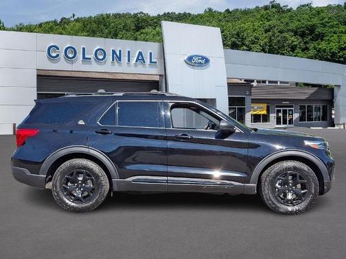 AGATE BLACK METALLIC 2022 Ford Explorer TIMBERLINE