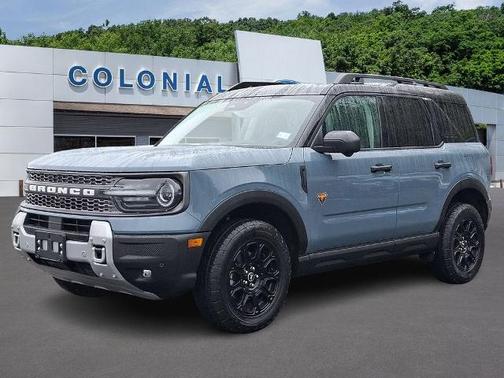 AZURE GRAY METALLIC TRI-COA 2025 Ford Bronco Sport BADLANDS