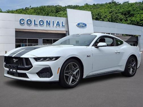 OXFORD WHITE 2024 Ford Mustang GT PREMIUM