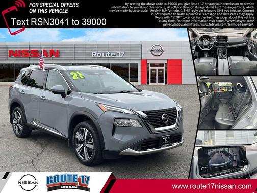 Boulder Gray Pearl 2021 Nissan Rogue Platinum