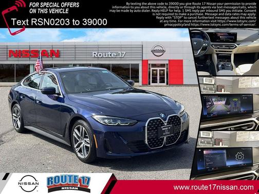 Tanzanite Blue II Metallic 2024 BMW 430 Gran Coupe i xDrive