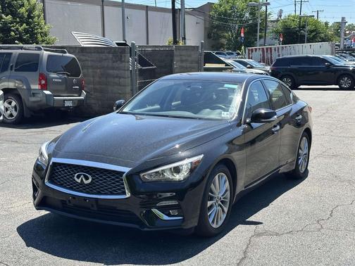 Black Obsidian 2023 INFINITI Q50 3.0t LUXE