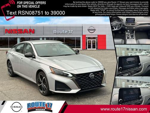 Brilliant Silver Metallic 2024 Nissan Altima SR FWD
