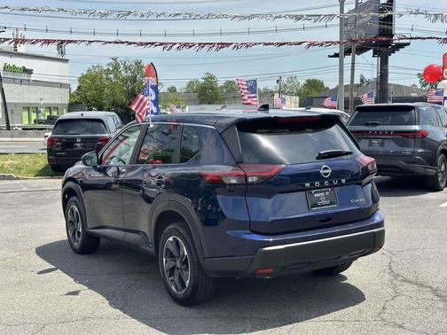 Deep Ocean Blue Pearl 2024 Nissan Rogue SV