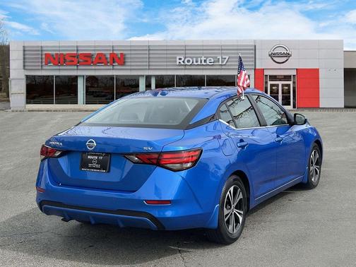 Electric Blue Metallic 2023 Nissan Sentra SV