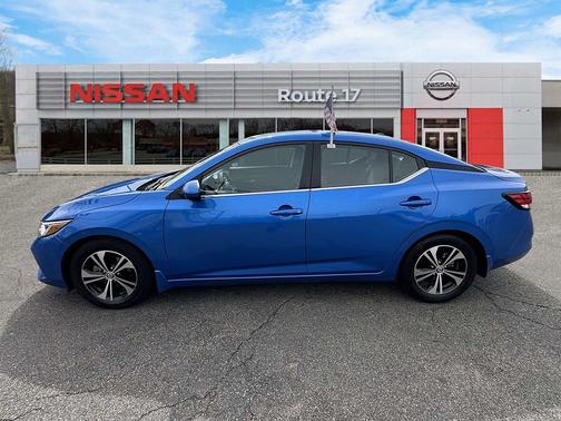 Electric Blue Metallic 2023 Nissan Sentra SV