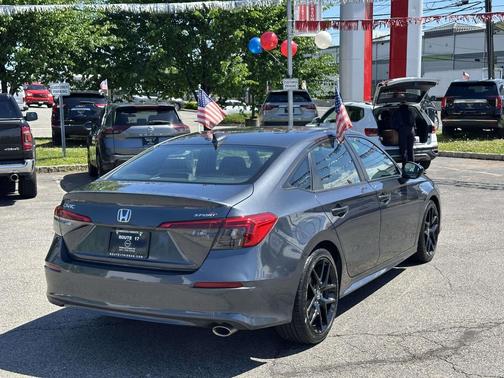 Meteorite Gray Metallic 2024 Honda Civic Sport