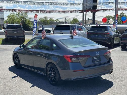 Meteorite Gray Metallic 2024 Honda Civic Sport