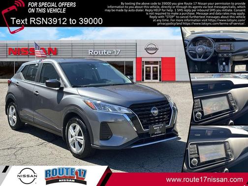 Gun Metallic 2023 Nissan Kicks S