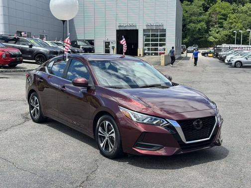 Rosewood Metallic 2023 Nissan Sentra SV