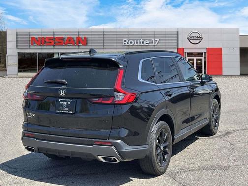 Crystal Black Pearl 2024 Honda CR-V Hybrid Sport AWD