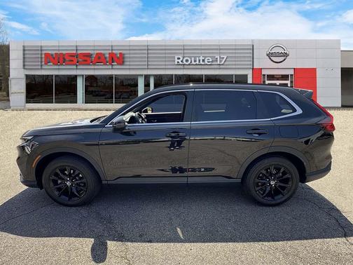 Crystal Black Pearl 2024 Honda CR-V Hybrid Sport AWD