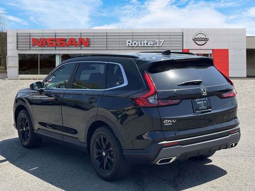 Crystal Black Pearl 2024 Honda CR-V Hybrid Sport AWD
