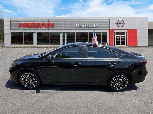 Aurora Black 2023 Kia Forte GT