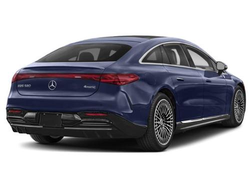 Twilight Blue Metallic 2022 Mercedes-Benz EQS 580 4MATIC