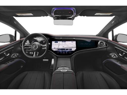 Twilight Blue Metallic 2022 Mercedes-Benz EQS 580 4MATIC