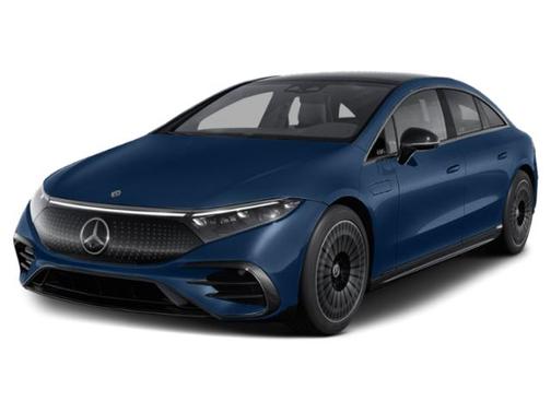 Twilight Blue Metallic 2022 Mercedes-Benz EQS 580 4MATIC