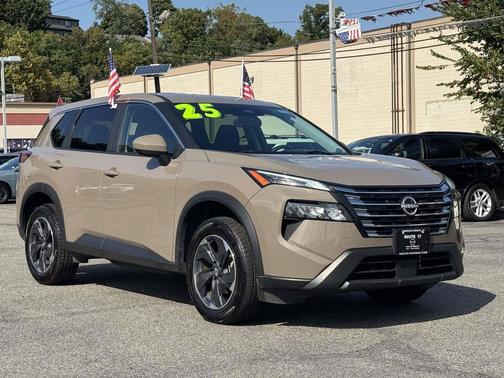 Baja Storm Metallic 2025 Nissan Rogue SV